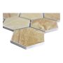 MOSAIK WELSCHEIT STONA TRAVERTINE 32,5X28,1CM PRIS PER ARK