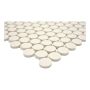 MOSAIK PENNY ROUND LIGHT BEIGE 31,5X29,4CM PRIS PER ARK