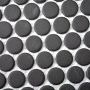 MOSAIK PENNY ROUND BLACK 31,5X29,4CM PRIS PER ARK