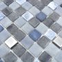 MOSAIK WELSCHEIT SQUARE MIX NERO 30X30CM PRIS PER ARK