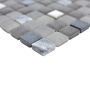 MOSAIK WELSCHEIT SQUARE MIX NERO 30X30CM PRIS PER ARK