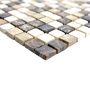 MOSAIK SQUARE CASTANAO/BIANCO 30,5X30,5CM PRIS PER ARK