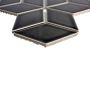 MOSAIK CUBE 3D BLACK 26,6X30,5CM PRIS PER ARK
