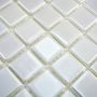 MOSAIK WELSCHEIT SQUARE WHITE METALLIC 31,5X31,5 CM PRIS PER ARK