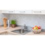 MOSAIK STICK OPTIC WHITE 29,7X29CM PRIS PER ARK