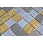 MOSAIK SQUARE MIX BLACK/ANTRACIT 31,5X31,5CM PRIS PER ARK