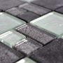 MOSAIK WELSCHEIT MIX SILVER/BLACK 30X30CM PRIS PER ARK