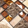 MOSAIK OPTIC MIX BEIGE/BROWN 30X30CM PRIS PER ARK