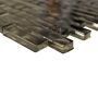 MOSAIK INTERLOCK CHIC BLACK 29,8X30,4CM PRIS PER ARK