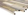 MOSAIK INTERLOCK QUARZIT/ALLOY 30X31CM PRIS PER ARK