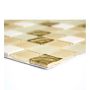MOSAIK WELSCHEIT SJÄLVHÄFTANDE GULD/VIT/MATT 2,3X2,3 CM PRIS PER ARK