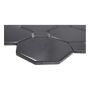 MOSAIK OCTA SVART MATT 9,7/3,4 CM PRIS PER ARK