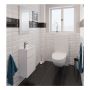 KAKEL METRO VIT BLANK MED FASADE KANTER 10X20CM 0.8M²/KRT
