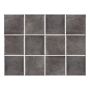 KLINKER SUOMI ANTRACIT 10X10CM 0.87²M/KRT