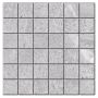 MOSAIK LIMESTONE GRÅ 5X5CM 0,36 M²/KRT