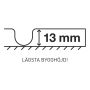 GOLVVÄRME VATTENBUREN FLOORÉ KIT 13 MM 1-6 M² 