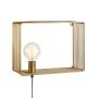 VÄGGLAMPA MARKSLÖJD SHELF GULD