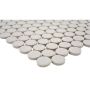 MOSAIK PENNY ROUND LIGHT GREY 31,5X29,4CM PRIS PER ARK