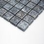 MOSAIK NATURSTEN ANTIK MARMOR SVART 2,3X2,3CM PRIS PER ARK