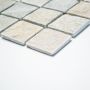 NATURSTENSMOSAIK KVARTSIT 4.8X4.8CM 10MM PRIS PER ARK