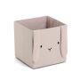 FÖRVARINGSKORG ZELLER BUNNY MUSLIN 28X28CM BEIGE