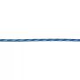 FLÄTAT SNÖRE STABILIT BLÅ 4MM PRIS PER M