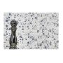 MOSAIK RETRO SQUARE MIX VIT/BLÅ BLANK 2,3X2,3CM PRIS PER ARK