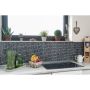 MOSAIK INTERLOCK CHIC BLACK 29,8X30,4CM PRIS PER ARK