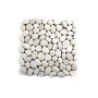 MOSAIK PEBBLE STONE WHITE PRIS PER ARK