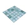 MOSAIK PLANET SQUARE MIX GREEN GLASS PRIS PER ARK