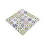 MOSAIK VINYL SQUARES RETRO SJÄLVHÄFTANDE PRIS PER ARK