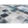 MOSAIK NATURE SQUARE GLASS/STONE BLUE MIX 