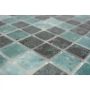 MOSAIK NATURE SQUARE  ECO BALI GLASS/STONE GREEN MIX  