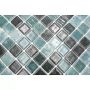 MOSAIK NATURE SQUARE  ECO BALI GLASS/STONE GREEN MIX  
