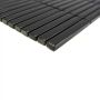MOSAIK RECTANGLE UNI BLACK GLOSSY PRIS PER ARK
