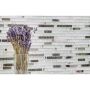 MOSAIK DIAMOND MIX WHITE GLASS  PRIS PER ARK