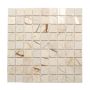 MOSAIK BRICK GOLD CREAM 30,5X32XCM PRIS PER ARK