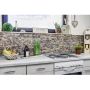 MOSAIK IMPALA BRICK BRUN 30,5X32,2CM PRIS PER ARK