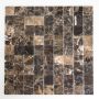 MOSAIK TREND NATURSTEN BRUN 3,2X3,2CM PRIS PER ARK
