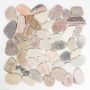 MOSAIK PEBBLE STONE KIESEL MIX GRÅ PRIS PER ARK