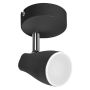SPOTSKENA LEDVANCE LED SPOT PEAR 80MM SVART