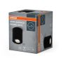 SPOTLIGHT OSRAM SURFACE RUND GU10 SVART