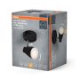 SPOTSKENA LEDVANCE LED SPOT PEAR GU10 80MM SVART