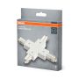 SKARV TILL SKENA LEDVANCE TRACKLIGHT KRYSS (17,2X17,2X1,8CM) VIT