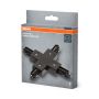 SKARV TILL SKENA LEDVANCE TRACKLIGHT KRYSS (17,2X17,2X1,8CM) SVART   
