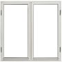 FÖNSTER SOLID ELEMENTS SIDOHÄNGT 12X13 2-LUFT 2-GLAS VITMÅLAT