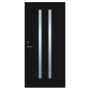 YTTERDÖRR SOLID ELEMENTS FUNKIS 10X21 HÖGER M4 SVART