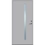 YTTERDÖRR SOLID ELEMENTS FUNKIS 10X21 VÄNSTER M1 LJUSGRÅ