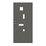 YTTERDÖRR SWEDOOR CHARACTER PULSE 10X21 HÖGER GRÅ