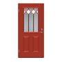 YTTERDÖRR SWEDOOR CLASSIC CORELLI 10X21 VÄNSTER RÖD